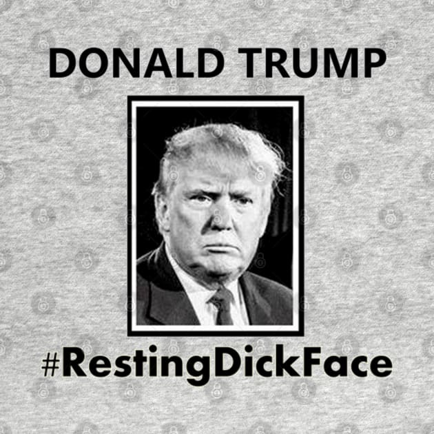 Trump 2024 Resting Dick Face by Discotish